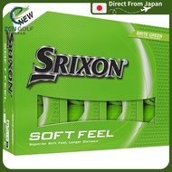 Srixon Soft Feel Golf Ball, Soft Feel 14, Bright Green