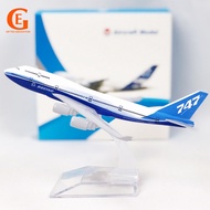 Boeing 747 Aircraft Model B747 Boeing Basic Plane Toy Diecast Metal Airplane Static Model Aviation C