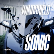 ชิวหน้า NEMO SONIC Xmax300 2023-2024 บังลมหน้า **ทนต่อแรงกระแทก** Xmax 300
