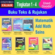 [TEKS-Amazing] Oxford Fajar, Buku Teks &amp; Rujukan Tingkatan 1,2,3,4 (KSSM) , Matematik, Sains, Add Math