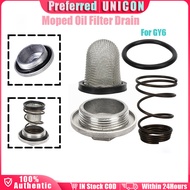 GY6 Engine Parts 50-150cc Plug Moped Oil Filter Drain Screw Aluminum Oil Drain Spring Screws