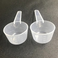 Transparent bulk new PP plastic spoon 25g 50ml/25g50ml measuring spoon with scale 1000pcs
