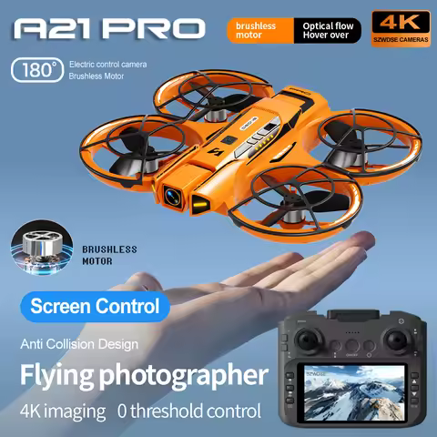 A21 PRO Drone 4K Profession HD Wide Angle Camera WiFi FPV Brush RC Dron Height Keep Helicopter large
