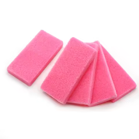 20Pcs/Bag Pumice Stone For Feet Foot Scrubber Sponge Feet Care and Callus Remover Mini Disposable Pu
