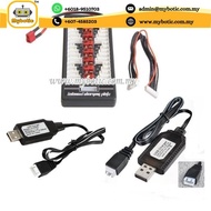 7.4V, 11.1V Lipo USB Charging With Cable XH-3P, XH-4P/ B6A6 LiPo Parallel Charging/ 12.6V USB Batter