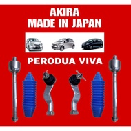 BF ORIGINAL AKIRA PERODUA VIVA 660 / 850 / 1.0 , VIVA ELITE TIE ROD END + RACK END + BOOT SILICONE S