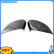 Car Rearview Side Mirror Cover Caps for  Fiesta MK7 2009-2017 Accessories 8A6117K747CA 8A6117K746CA
