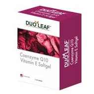 Duoleaf CoQ10 75mg + Vitamin E Softgel 2x60'S