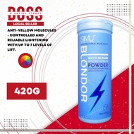SIMU Multi Blonde Dust-Free Lightening Powder 420g Hair Bleaching Powder Blue Powder Lightening with