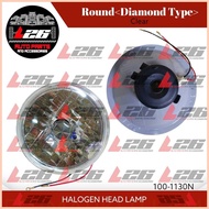 ◨ ✨ ☏ 7INCHES UNIVERSAL Round Halogen Headlamp Headlight H4 SUZUKI MULTICAB CATEYE JEEPNEY OWNER JE