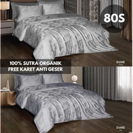 Organic Silk Bed Sheet Set Lyocell Jacquard Premium Osaze 80S Size 160x200 King 180x200 Extra King 2