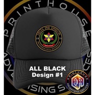 Delta Phi Epsilon Trucker/Mesh Cap Design 1