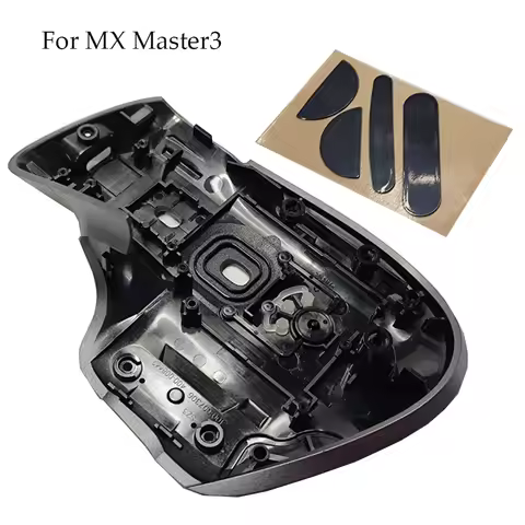 Mouse Lower Shell + Feet Pad Replacement Mouse Accessory for Logitech MX Master 3