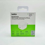 Belkin Belkin typec Fast Charging Charging Head USB-C Charger Plug 45W Fast Charging Head