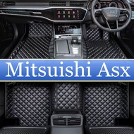 [READY STOCK] 【 Mitsuishi Asx】 Premium Leather Auto Mats Car Floor Mats Foot Pads Foot Liners Pedal 