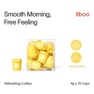 Fiboo Detox Coffee | Inulin + FOS for Digestion Support Arabica Instant Coffee High Fiber Sugar Free