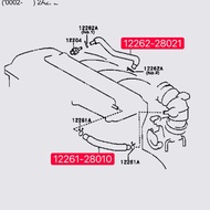 ORIGINAL TOYOTA ESTIMA 2.4 ACR30 / ALPHARD 2.4 ANH10 VENTILATION VALVE COVER HOSE 12261-28010 / 1226