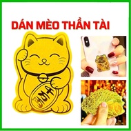 Lucky Cat Sticker for CNY Giap Thin, Super cute lucky cat phone sticker