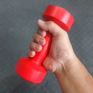 Dumbel dumbell barbel barbell 1kg warna warni pvc sport gym fitness alat olahraga anak dewasa pria w