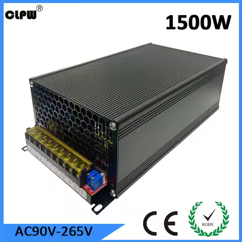 Factory Price Single Output 1500W AC100-240V to DC 24V 28V 53.6A 30V 72V Transformers for CCTV Motor