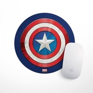 Marvel movie peripheral round mouse pad aegis board iron man US captain computer office game lockset