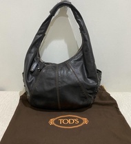 TAS TODS ORIGINAL PRELOVED WARNA COKLAT 38x12x26 cm (PxLxT)