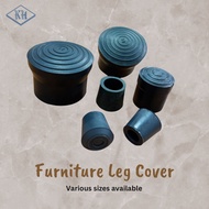 Furniture Chair / Table Legs Rubber Protector Caps