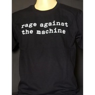 เสื้อวงนำเข้า Rage Against The Machine LOGO RATM Nu Metal Hiphop Rock Rap Retro Style Vintage T-Shir