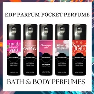BATH AND BODY WORKS 15ML POCKET PERFUME FRAGRANCE