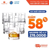 [Return Commitment If Broken] Set of 6 Ocean TRAZE FTR 350ml glass cups - Genuine