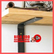 SIKU / Angle Iron / Angle Plate Shelf Support Angle Bracket - Large L Angle Iron Angle Wall Board Su