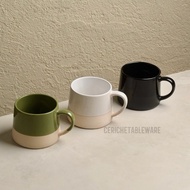 Cerache Inna Ceramic Mug - Aesthetic Coffee Tea Cup Kitchenware 400ml