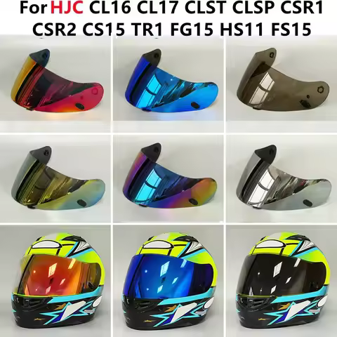 Helmet Visor for HJC CL16 CL17 CLST CLSP CSR1 CSR2 CS15 TR1 FG15 HS11 FS15 Helmet Shields Uv Protect