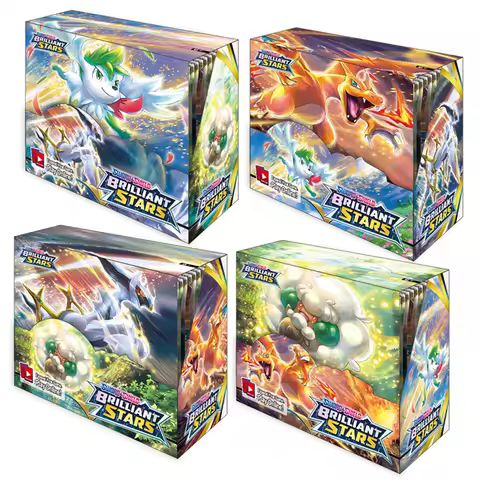 Pokemon 360PCS Flash Card Series M2 Mega Booster Pack - 360 Pcs Blind Box Pet Pokemon Cards for Coll