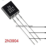 Bag of 20 PCS Transistor 2N3904 3904 TO-92 NPN 200mA 40V