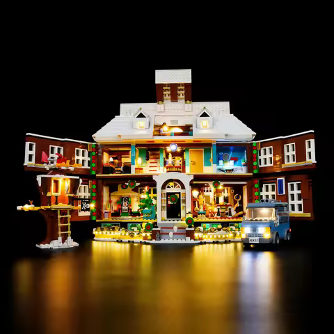 HPROSPER 5V LED Light (No Model) For LEGO 21330 Home Alone House Decorative Lights With Battery Box