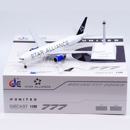 Aircraft Jcwing 1: 200 Alloy Aircraft Model United Airlines B777-200ER N218UA