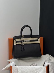 Hermes Birkin 30黑銀