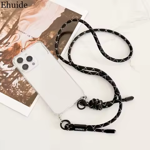 Strap Case For Realme 15 15T 14 13 12 C85 C71 C61 C63 C65 C67 Find X9 Reno 14F 13F Crossbody Lanyard