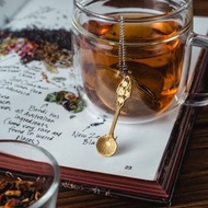 01LIV不銹鋼濾茶器 CHICHI濾茶球 小葉勺吊饰 原創設計 泡茶器