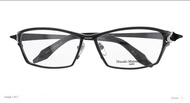 Masaki Matsushima MF-1305 眼鏡連150度近視全視線第九代變色鏡片。 日本製，鈦金屬，TITANIUM FRAME GLASSES.