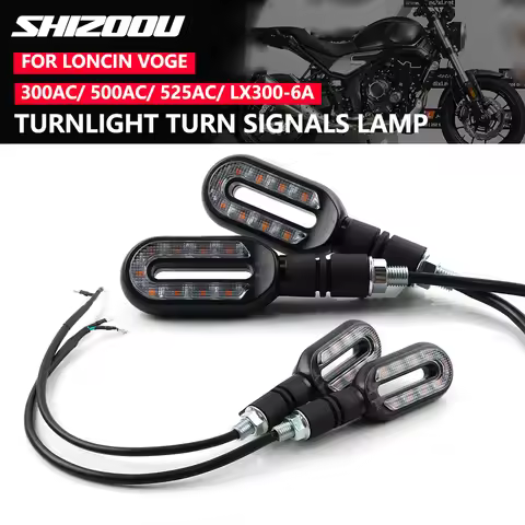 Motorcycle Turnlight Turn Signals Lamp Turn light Blinker Indicator For Loncin VOGE Valico 300AC 200