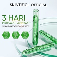 SKINTIFIC 3x Intensive Acne Spot Gel Dark Spot Treatment With Salicylic Acid Fade Acne Scar Marks ub