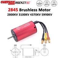 SURPASS HOBBY KK Series 2845 2800KV 3100KV 4370KV 5900KV Waterproof Brushless Motor For 1/14 1/16 RC