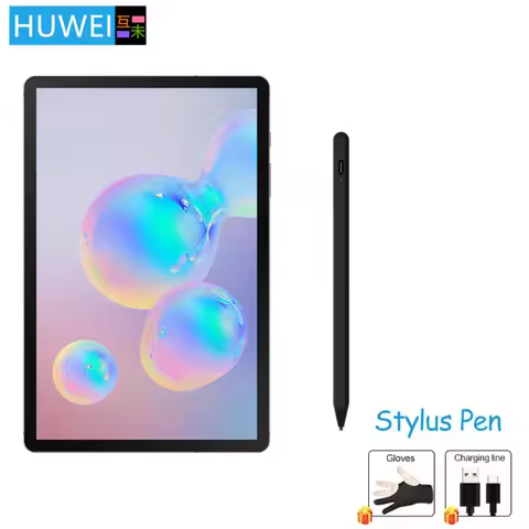 HUWEI Stylus Pen For Samsung Galaxy Tab S6 10.5 SM-T860 Tablet Pen For Tab A A6 10.1 T580 A8 A9 S7 S