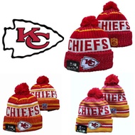 NFL Kansas City Chiefs Wool Cap - Warm / New/Age Red, Yellow, White