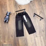 Super Hot Gray Boys' Down Jeans - Extremely Beautiful Wide Leg Boys' Jeans