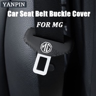 For MG Car Seat Belt Buckle Cover Buckle Decoration Case Car Interior Accessories MG4 MG5 MG6 MG ZS 