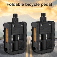 1 Pair Bike Pedals Anti-slip Bicycle Pedals Folding Mountain Bike Pedals Bike Parts SHOPSKC9420