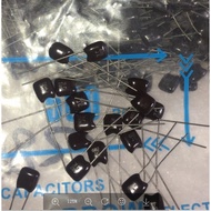 10 Pcs 8 Yuan NISSEI NISSEI 682 100V 6800PF Black Bean Audio Film Capacitor 5mm